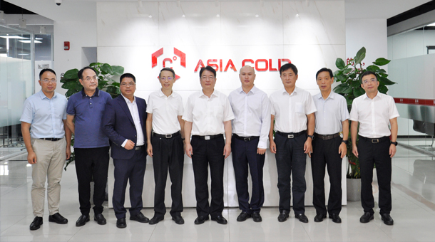 江西省政府胡強(qiáng)副省長一行蒞臨亞冷控股走訪調(diào)研